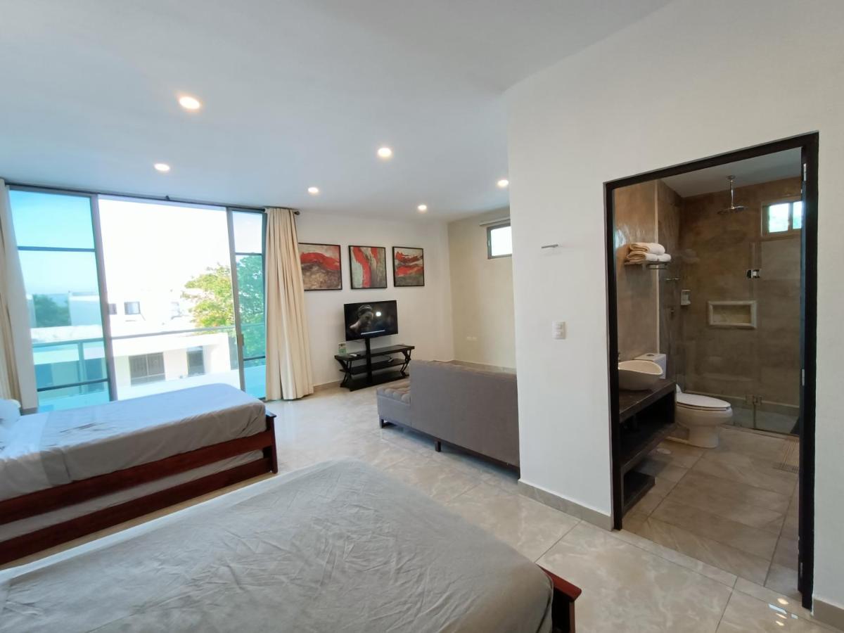 Casa Hector, Con Jacuzzi, Cerca Del Foro Gnp. Mérida Exterior foto